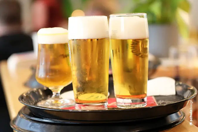 Getränkekarte des Restaurant LeineRausch Hannover